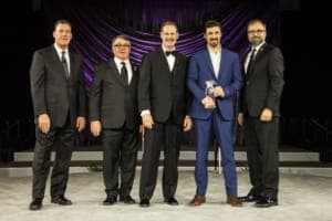 Metro Electric at the 2017 IEC National awards gala